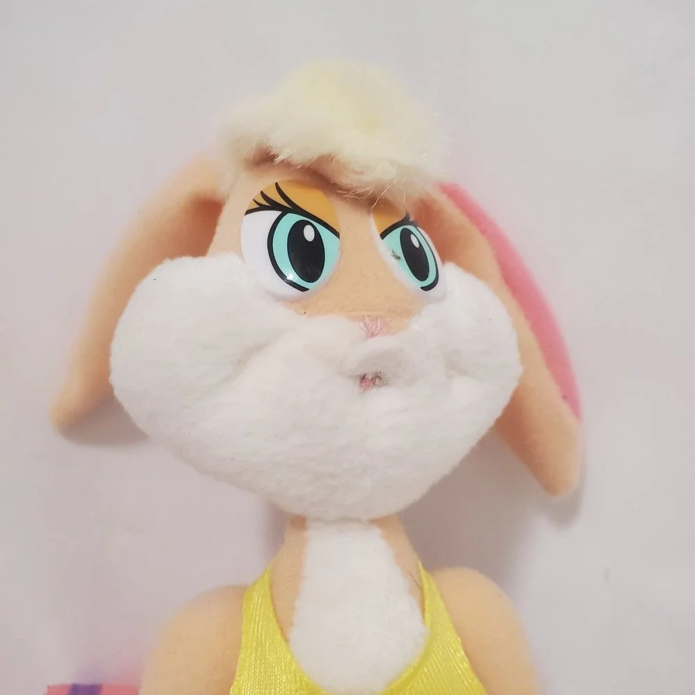 Looney Tunes Warner Bros Space Jam Lola Bugs Bunny Girl 1996 Stuffed Plush Tags